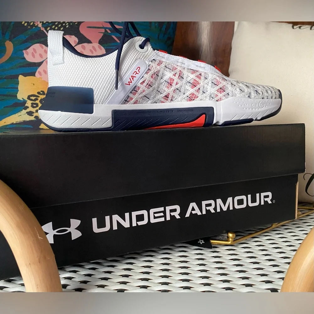 Under Armour UA Tribase Reign 5 Team Auburn Shoes ✨ Size 10.5 | vtg tiger brand